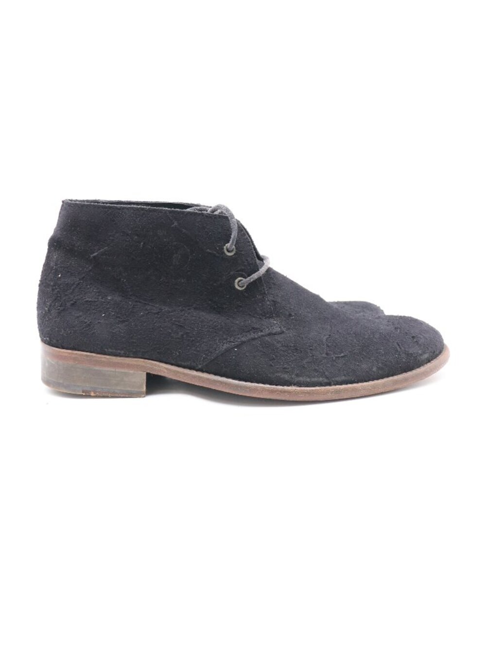 Allsaints Spitafields Jacks Place Men's EU 44 Lace-Up Chukka Black Boots